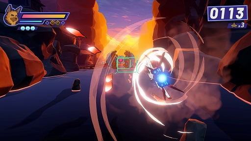 画像ギャラリー No.005のサムネイル画像 / 「Wild Blue Skies」，デモ版をSteamで配信開始。1990年代のクラシックなレールシューティングを現代的にアレンジした3DシューティングADV