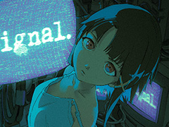 「serial experiments lain」二次創作ゲーム「//signal.」,4月30日に発売。公式が発布する二次創作規約に準拠したオカルティックRPG