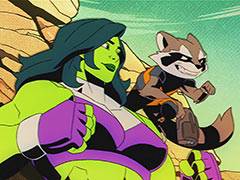 「MARVEL Cosmic Invasion」,最新映像を公開。ロケット・ラクーンとシー・ハルクが参戦