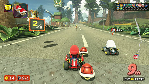 画像ギャラリー No.006のサムネイル画像 / 「マリオカート ワールド」，サバイバルに「チーム戦」を追加するアップデートを実施。2チーム〜4チームが入り乱れての対抗戦が繰り広げられる