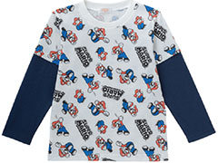 マリオやヨッシーが全面にデザインされたかわいいTシャツが登場。「スーパーマリオ」のキッズ向け商品，1月7日にしまむらで発売