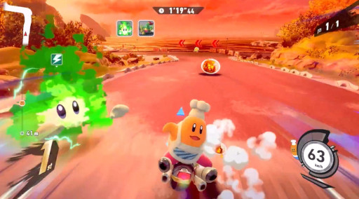 画像ギャラリー No.009のサムネイル画像 / 「カービィのエアライダー」桜井氏が新コース「フォーリス」の解説動画を公開。ダイナミックな滝下りのあるダウンヒル