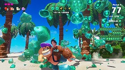 画像ギャラリー No.006のサムネイル画像 / 「ドンキーコング バナンザ」特別なエメラルドラッシュをプレイできるイベント「チップフィーバー」10月28日から開催。キャラフィギュアを獲得可能