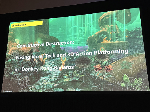 画像ギャラリー No.001のサムネイル画像 / 壊すほどに遊びが広がる「ドンキーコング バナンザ」のゲームデザイン［GDC 2026］