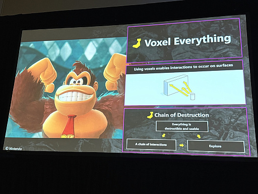 画像ギャラリー No.043のサムネイル画像 / 壊すほどに遊びが広がる「ドンキーコング バナンザ」のゲームデザイン［GDC 2026］