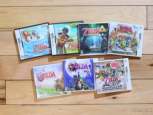 画像ギャラリー No.020のサムネイル画像 / リンクとゼルダの物語は，1枚の黄色いディスクから始まった。初代「ゼルダの伝説」と歴代シリーズのパッケージで祝う40周年