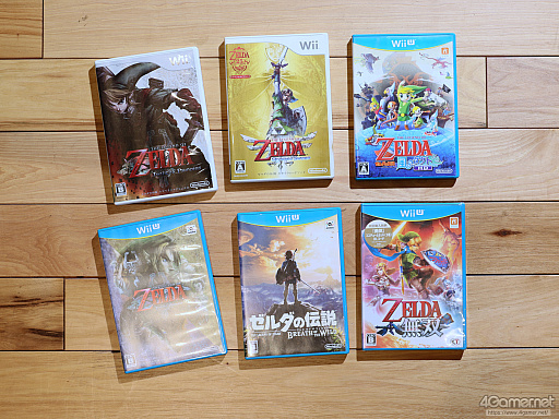 画像ギャラリー No.022のサムネイル画像 / リンクとゼルダの物語は，1枚の黄色いディスクから始まった。初代「ゼルダの伝説」と歴代シリーズのパッケージで祝う40周年