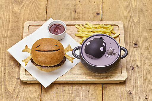 画像ギャラリー No.006のサムネイル画像 / ドオー&パルデアウパーやハクリューたちのメニューが登場。ポケモンカフェ,新メニューを12月12日から販売