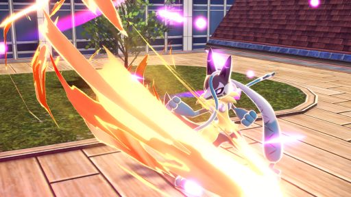 画像ギャラリー No.009のサムネイル画像 / 「Pokémon LEGENDS Z-A M次元ラッシュ」，はどうポケモン「ルカリオ」のメガシンカした姿「メガルカリオZ」の情報を公開