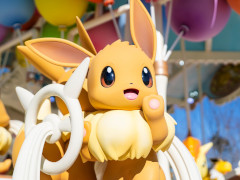 ポケパーク カントー，イーブイたちのメリーゴーランド「ブイブイボヤージュ」をテーマにしたグッズの情報などを公開