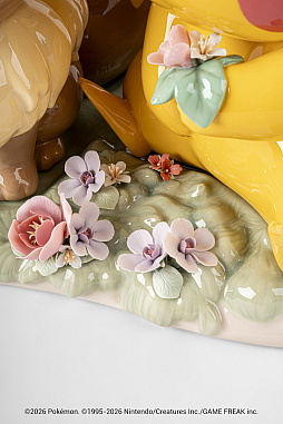 画像ギャラリー No.011のサムネイル画像 / ピカチュウ&イーブイの100万円のオブジェが登場。288体限定制作となる精緻な作品