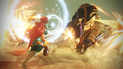 画像ギャラリー No.021のサムネイル画像 / 「ゼルダ無双 封印戦記」,ゴロン族を率いる族長「アーガスタ」,ゾーラ族の王女「キア」らの新たな5人のキャラクター情報を公開