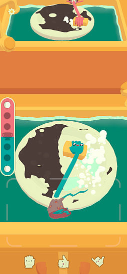 画像ギャラリー No.017のサムネイル画像 / 手と手が出会ったら即バトル。カオスに変化するルールが楽しい対戦アクション「WHAT THE CLASH?」（今日から始めろApple Arcade #62）