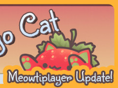 猫ちゃんがタスクバーをバシバシ叩く,作業のお供ゲーム「Bongo Cat」,最大100人のマルチプレイに対応。みんなで叩きまくれ