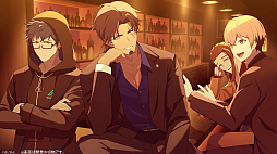 画像ギャラリー No.004のサムネイル画像 / 「ROAD59 -新時代任侠特区- 摩天楼モノクロ抗争」，DL版が20％オフでセール中。ぎどら氏による，静，仁，一臣の描き下ろしイラストも公開