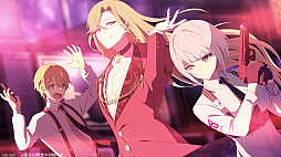 画像ギャラリー No.005のサムネイル画像 / 「ROAD59 -新時代任侠特区- 摩天楼モノクロ抗争」，DL版が20％オフでセール中。ぎどら氏による，静，仁，一臣の描き下ろしイラストも公開