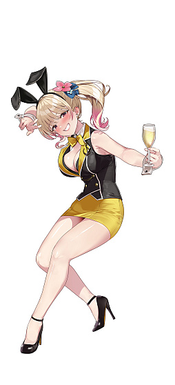 画像ギャラリー No.006のサムネイル画像 / ふらふらと歩くバニーガーデンのキャストを家まで導こう。千鳥足アクション「へべれけ ばにーがーでん」,10月9日配信開始