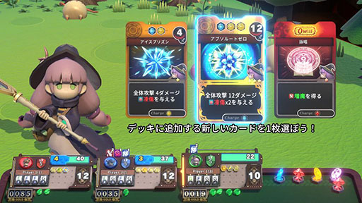 画像ギャラリー No.011のサムネイル画像 / カードを収集し,自動生成された箱庭の探索を楽しめるボードゲーム型RPG「VIractal」,アーリーアクセス版をSteamで公開