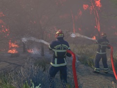 最大4人の仲間で消防士となって世界各地の山火事に立ち向かおう。「Rescue Ops: Wildfire」,Steamストアページを公開