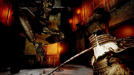 画像ギャラリー No.004のサムネイル画像 / 「虚衝 - Kyosho」,正式版を本日リリース。パリィアクションと荷物整理パズルを組み合わせたホラーゲーム