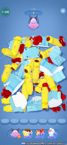 画像ギャラリー No.002のサムネイル画像 / ［プレイレポ］“Kawaii”が止まらない！　サンリオキャラクターグッズを集めて遊ぶ3Dパズル「ハローキティ マーチマッチ」