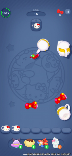 画像ギャラリー No.014のサムネイル画像 / ［プレイレポ］“Kawaii”が止まらない！　サンリオキャラクターグッズを集めて遊ぶ3Dパズル「ハローキティ マーチマッチ」