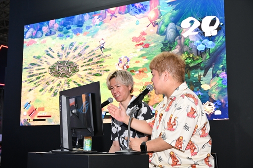 画像ギャラリー No.007のサムネイル画像 / 4Gamerでおなじみの2人が「トワと神樹の祈り子たち」の共闘プレイを披露。1人でプレイしただけでは分からない要素も明らかに［TGS2025］