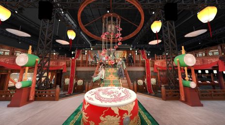 画像ギャラリー No.003のサムネイル画像 / オープンワールドRPG「逆水寒(Sword Of Justice)」,東京ゲームショウ2025に出展。ゲームを象徴する華やかな世界観をブースで再現