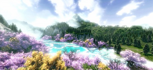 画像ギャラリー No.002のサムネイル画像 / 「逆水寒」新春バージョンを実装。広大な新マップ「仙居原」や，最大60人参加の大規模PvP「仙原の覇者」を追加