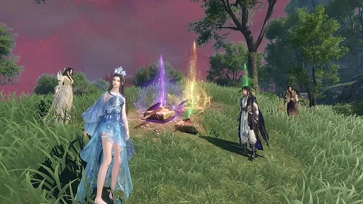 画像ギャラリー No.009のサムネイル画像 / 「逆水寒」新春バージョンを実装。広大な新マップ「仙居原」や，最大60人参加の大規模PvP「仙原の覇者」を追加