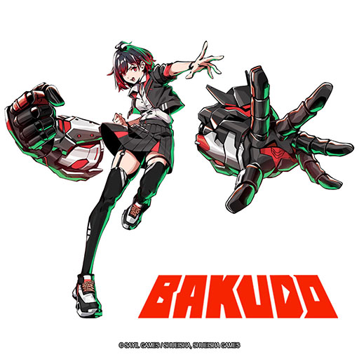 画像ギャラリー No.002のサムネイル画像 / 学園SFと闘球を融合した球技バトルアクション「BAKUDO」,体験版を2月に公開。主要キャラクター「ユリア」「イーヴィ」のビジュアルも解禁