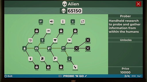 画像ギャラリー No.005のサムネイル画像 / エイリアンなりきりシム「Roadside Research」,早期アクセス版を2月12日に配信開始。田舎でガソリンスタンドを経営し,人間を調べ上げよう