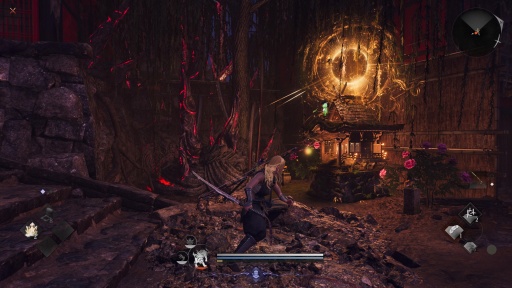 画像ギャラリー No.015のサムネイル画像 / ［プレイレポ］「仁王3」幕末ステージを往く。沖田総司や高杉晋作と鬼の棲む遊郭で邂逅し，忍刀や手斧，斧，手甲を駆使して妖怪を討つ