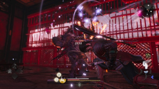 画像ギャラリー No.019のサムネイル画像 / ［プレイレポ］「仁王3」幕末ステージを往く。沖田総司や高杉晋作と鬼の棲む遊郭で邂逅し，忍刀や手斧，斧，手甲を駆使して妖怪を討つ