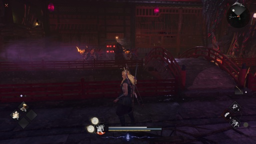 画像ギャラリー No.022のサムネイル画像 / ［プレイレポ］「仁王3」幕末ステージを往く。沖田総司や高杉晋作と鬼の棲む遊郭で邂逅し，忍刀や手斧，斧，手甲を駆使して妖怪を討つ