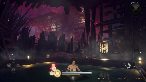 画像ギャラリー No.038のサムネイル画像 / ［プレイレポ］「仁王3」幕末ステージを往く。沖田総司や高杉晋作と鬼の棲む遊郭で邂逅し，忍刀や手斧，斧，手甲を駆使して妖怪を討つ