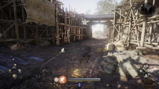 画像ギャラリー No.021のサムネイル画像 / ［プレイレポ］「仁王3」は高難度だけじゃない。和のオープンフィールドに広がる“遊びの重箱”，サムライとニンジャを切り替える高密度バトル