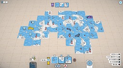 画像ギャラリー No.005のサムネイル画像 / 北海の地図を作り上げる戦略パズルゲーム「Beacon Patrol」,Steamで本日リリース。システムを解説する最新トレイラーも公開