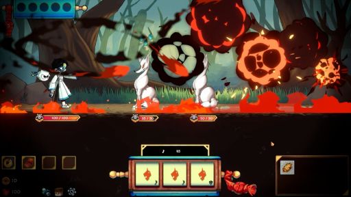 画像ギャラリー No.001のサムネイル画像 / 巻物を回してモンスターに攻撃。ローグライク・デッキ構築ゲーム「道術回転(どうじゅつかいてん)」,Steamストアページを公開