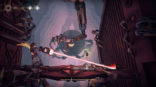 画像ギャラリー No.002のサムネイル画像 / 崩壊し，植物が繁茂する巨大宇宙船が舞台の新作メトロイドヴァニア「MIO: Memories in Orbit」，本日発売。水彩画を思わせる美しいアートに注目