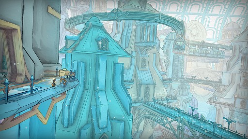 画像ギャラリー No.003のサムネイル画像 / 崩壊し，植物が繁茂する巨大宇宙船が舞台の新作メトロイドヴァニア「MIO: Memories in Orbit」，本日発売。水彩画を思わせる美しいアートに注目