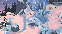 画像ギャラリー No.006のサムネイル画像 / 「ムーミントロール: 冬のぬくもり」，体験版をSteamで配信。冬眠から目覚めてしまったムーミンが，氷雪に覆われたムーミン谷を冒険するADV