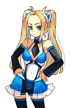 画像ギャラリー No.008のサムネイル画像 / 2人の女の子が熱く激しい攻防戦を繰り広げるSTG。「G-MODEアーカイブス58 激弾娘 あかね & あおい」,10月16日配信決定