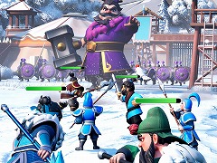 氷雪に覆われた三国世界で城や街を発展させよう。スマホ向けSLG「ブルブル三国」本日配信。SSR貂蝉&SSR郭嘉をプレゼント