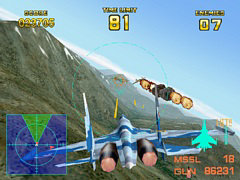 「エアーコンバット22」,アーケードアーカイブスで7月3日に発売決定。1995年にナムコから発売されたフライトSTG