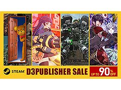 「ゼンシンマシンガール」「地球防衛軍6」など，ディースリー・パブリッシャー作品がSteamでセール中
