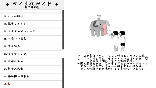 画像ギャラリー No.011のサムネイル画像 / 「みんなで空気読み。ワールド タイVer.」，PC版を1月13日に配信開始。診断結果がタイ風になるほか，タイ文化ガイドも見られる