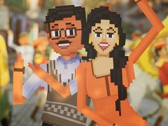 インドの街を舞台にしたミステリーADV「探偵ドットソン」体験版を配信開始。映画スターを夢見る探偵の冒険を楽しめる