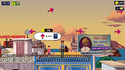 画像ギャラリー No.005のサムネイル画像 / 「探偵ドットソン」,DL版が25%オフになるセールを実施中。インドを舞台に,映画スターを夢見る探偵が父の死の謎を追うミステリーADV