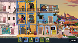 画像ギャラリー No.007のサムネイル画像 / 「探偵ドットソン」,DL版が25%オフになるセールを実施中。インドを舞台に,映画スターを夢見る探偵が父の死の謎を追うミステリーADV